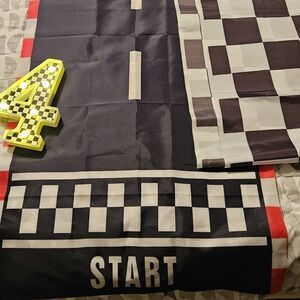 Race car 4th birthday bundle